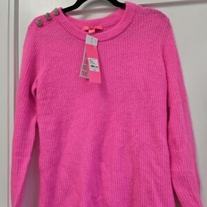 Lilly Pulitzer Pink Crew Neck Sweater